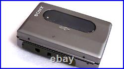 Restored VINTAGE SONY QUARTZ WALKMAN CASSETTE PLAYER WM-DD 22, Works very well