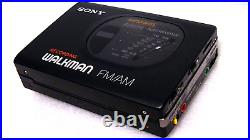 Restored VINTAGE SONY WALKMAN CASSETTE RECORDER WM-GX50, Works very well