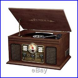 Retro Vintage Radio CD Cassette MP3 Record Player Bluetooth Turntable Vinyl LP