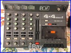 Ross 4x4'Series 2 Vintage 4-Track Cassette Recorder/Mixer