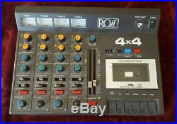 Ross 4x4 Series 2 Vintage 4-Track Mixer/Cassette Recorder Vintage serial 64977