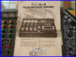 Ross 4x4 Vintage 4-Track Mixer/Cassette Recorder Vintage