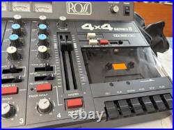 Ross R-4x4 Vintage 4-Track Mixer Recorder Deck Cassette Player TESTED Ross R-4x4 Vintage 4-Track Mixer Recorder Deck Cassette Player TESTED
