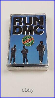 Run DMC Tougher Than Leather Cassette Tape 1988 Factory Sealed New Vintage Rap