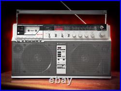 SANYO BOOMBOX? RaRe? Vintage Stereo Cassette Recorder