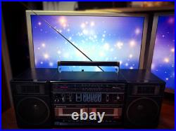 SANYO BOOMBOX? RaRe? Vintage Stereo Cassette Recorder