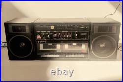 SANYO C35 VINTAGE RADIO CASSETTE RECORDER 1980s Made in Japan