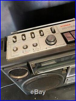 SANYO M 9994K Stereo Retro Boombox Vintage Radio Cassette Recorder