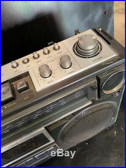SANYO M 9994K Stereo Retro Boombox Vintage Radio Cassette Recorder