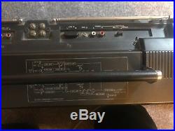 SANYO M-9998K Stereo Boombox Cassette Recorder Vintage Boombox