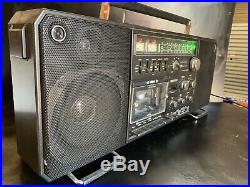SANYO M 9998K Stereo Retro Boombox Vintage Radio Cassette Recorder