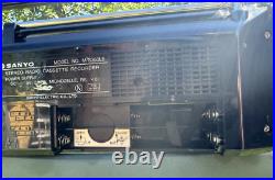 SANYO M-S350LE Rare Vintage Radio Cassette Recorder SANYO M-S350LE Rare Vintage Radio Cassette Recorder