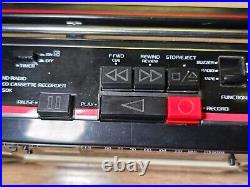 SANYO M-S350LE Rare Vintage Radio Cassette Recorder Boombox Ghettoblaster Alarm SANYO M-S350LE Rare Vintage Radio Cassette Recorder Boombox Ghettoblaster Alarm