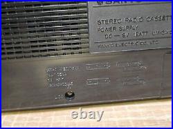 SANYO M-S350LE Rare Vintage Radio Cassette Recorder Boombox Ghettoblaster Alarm SANYO M-S350LE Rare Vintage Radio Cassette Recorder Boombox Ghettoblaster Alarm
