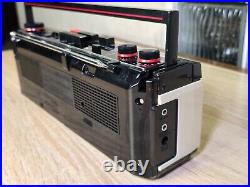 SANYO M-S350LE Rare Vintage Radio Cassette Recorder Boombox Ghettoblaster Alarm SANYO M-S350LE Rare Vintage Radio Cassette Recorder Boombox Ghettoblaster Alarm