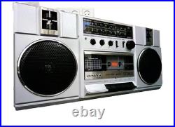 SANYO M9811LU Rare Vintage Stereo Radio Cassette Recorder 1984