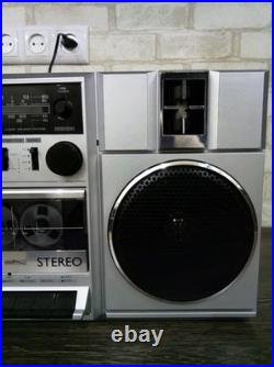 SANYO M9811LU Rare Vintage Stereo Radio Cassette Recorder 1984