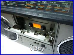 SANYO M9930K Vintage Ghetto Blaster Radio Cassette Recorder Boom Box