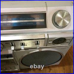 SANYO MR-X3 Cassette Recorder Boom Box vintage