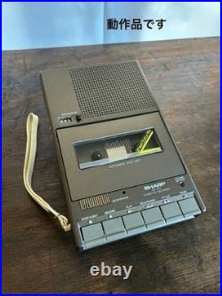 SHARP CE-152 Cassette Recorder Player Tested Working Vintage