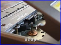 SHARP CE-152 Cassette Recorder Player Tested Working Vintage