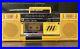 SHARP-GF-320A-Yellow-Stereo-Retro-Boombox-Vintage-Radio-Cassette-Recorder-RARE-01-epq