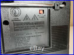 SHARP GF-3939 Stereo Radio Cassette Recorder FM Vintage RARE RETRO Boombox CLEAN