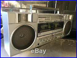 SHARP GF 5000 Stereo Retro Boombox Vintage Radio Cassette Recorder