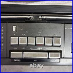 SHARP GF-555S Boombox Radio Cassette Recorder APSS Search Vtg Japan Model