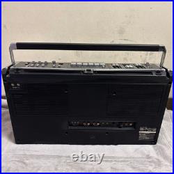 SHARP GF-555S Boombox Radio Cassette Recorder APSS Search Vtg Japan Model