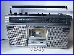 SHARP GF-6060 Stereo Radio Cassette Recorder FM MW LW SW Vintage RETRO Boombox