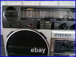 SHARP GF-6565 Rare Vintage Cassete Deck Boombox Japan