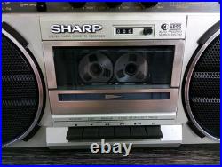 SHARP GF-6565 Rare Vintage Cassete Deck Boombox Japan