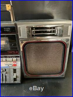 SHARP GF-800Z Stereo Retro Boombox Vintage Radio Cassette Recorder