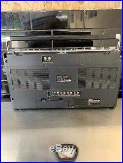 SHARP GF-8585X Stereo Retro Boombox Vintage Radio Cassette Recorder 1980s