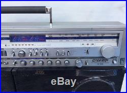 SHARP GF-999 Super Rare Vintage Cassette Recorder Boombox. Please READ