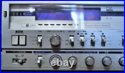 SHARP THE SEARCHER-W Stereo Tape Recorder GF-999 Radio Vintage Japan Excellent