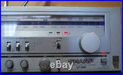 SHARP THE SEARCHER-W Stereo Tape Recorder GF-999 Radio Vintage Japan Excellent