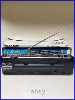 SHARP VINTAGE stereo radio Cassette recorder