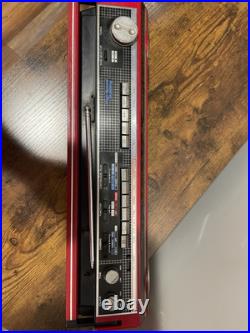 SHARP WQ-272H(R) RARE Vintage Radio Stereo Cassette Recorder WORKS Plug Included SHARP WQ-272H(R) RARE Vintage Radio Stereo Cassette Recorder WORKS Plug Included