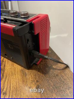 SHARP WQ-272H(R) RARE Vintage Radio Stereo Cassette Recorder WORKS Plug Included SHARP WQ-272H(R) RARE Vintage Radio Stereo Cassette Recorder WORKS Plug Included