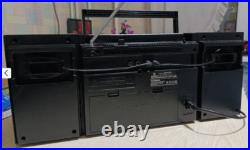 SILVER SR 2040 Rare Vintage Cassete Boombox Japan Retro Warranty SILVER SR 2040 Rare Vintage Cassete Boombox Japan Retro Warranty