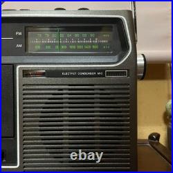 SONY CF-1600 Radio Cassette Recorder Working Vintage Japan Maintained with Case