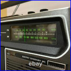 SONY CF-1600 Radio Cassette Recorder Working Vintage Japan Maintained with Case