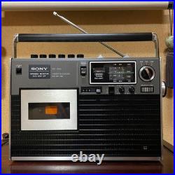 SONY CF-1700 Radio Cassette Recorder Vintage Japan AM/FM/SW Serviced Fully Works