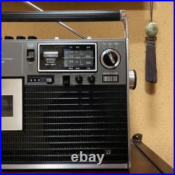 SONY CF-1700 Radio Cassette Recorder Vintage Japan AM/FM/SW Serviced Fully Works