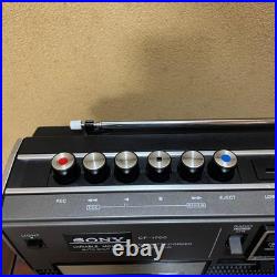 SONY CF-1700 Radio Cassette Recorder Vintage Japan AM/FM/SW Serviced Fully Works