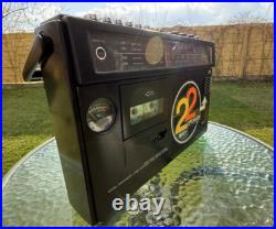 SONY CF-470Y Rare Vintage Boombox Ghettoblaster Cassette Recorder in Box Japan SONY CF-470Y Rare Vintage Boombox Ghettoblaster Cassette Recorder in Box Japan