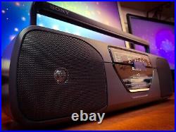 SONY CFS-201S? MINT? Open Boxed Vintage Cassette Stereo Boombox