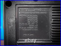 SONY CFS-46S? RaRe? Vintage Cassette Boombox